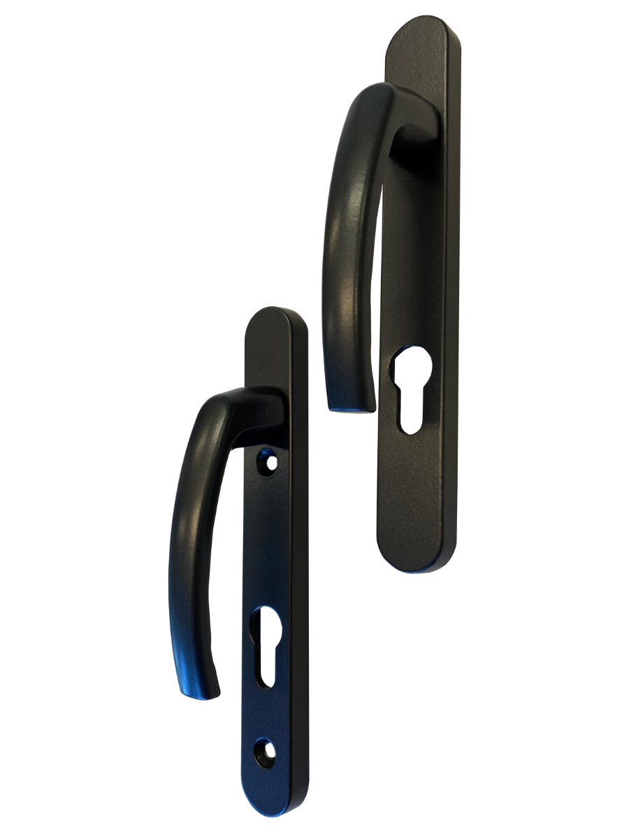 Black 220mm Door Handle