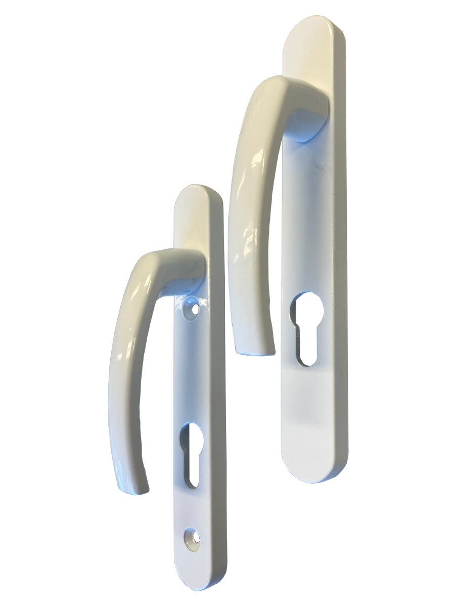 White 220mm Door Handle