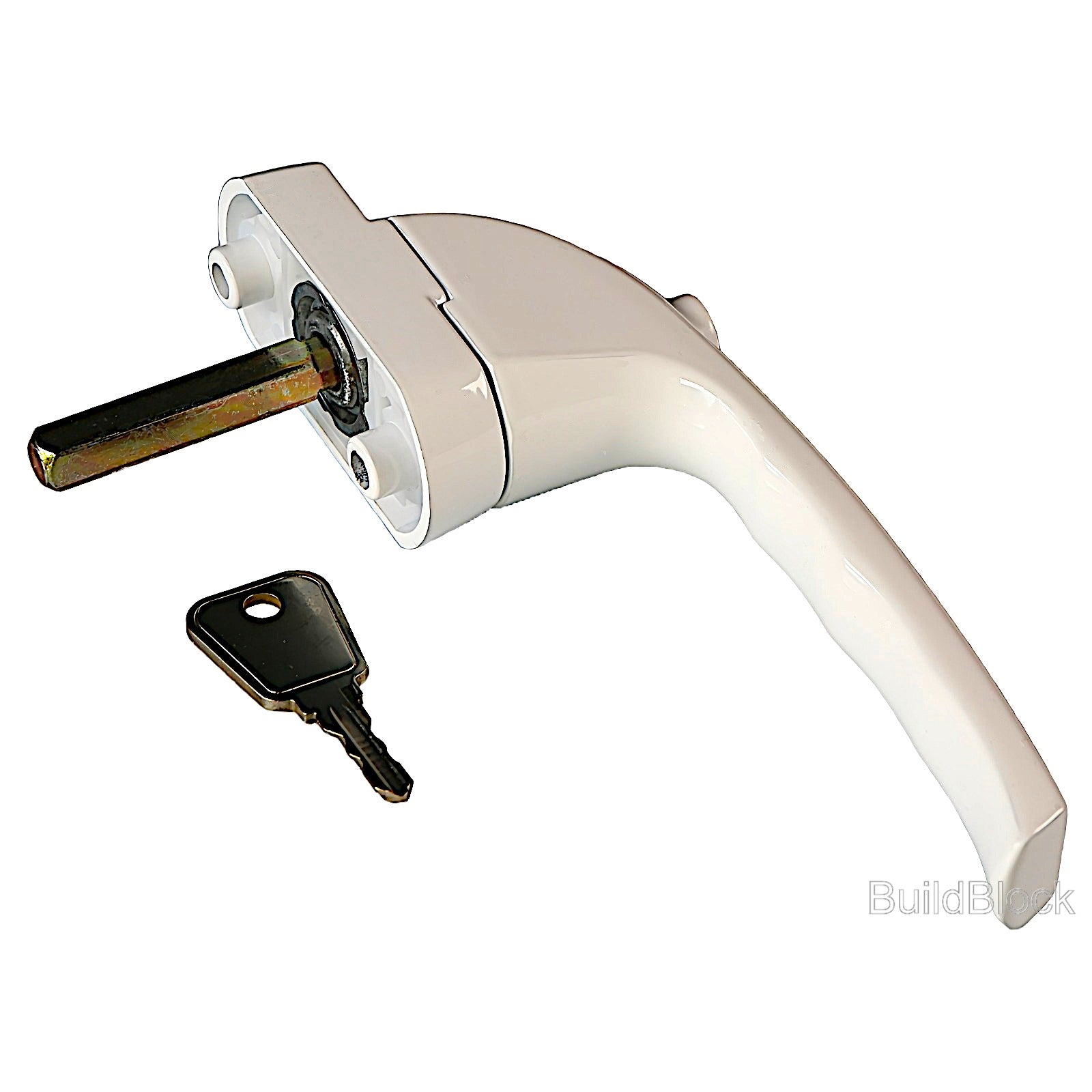 White Tilt and Turn Handle