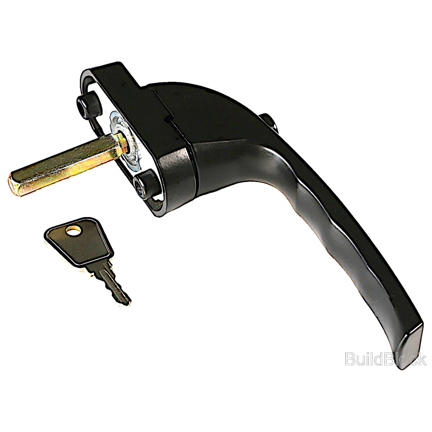 Black Tilt and Turn Handle