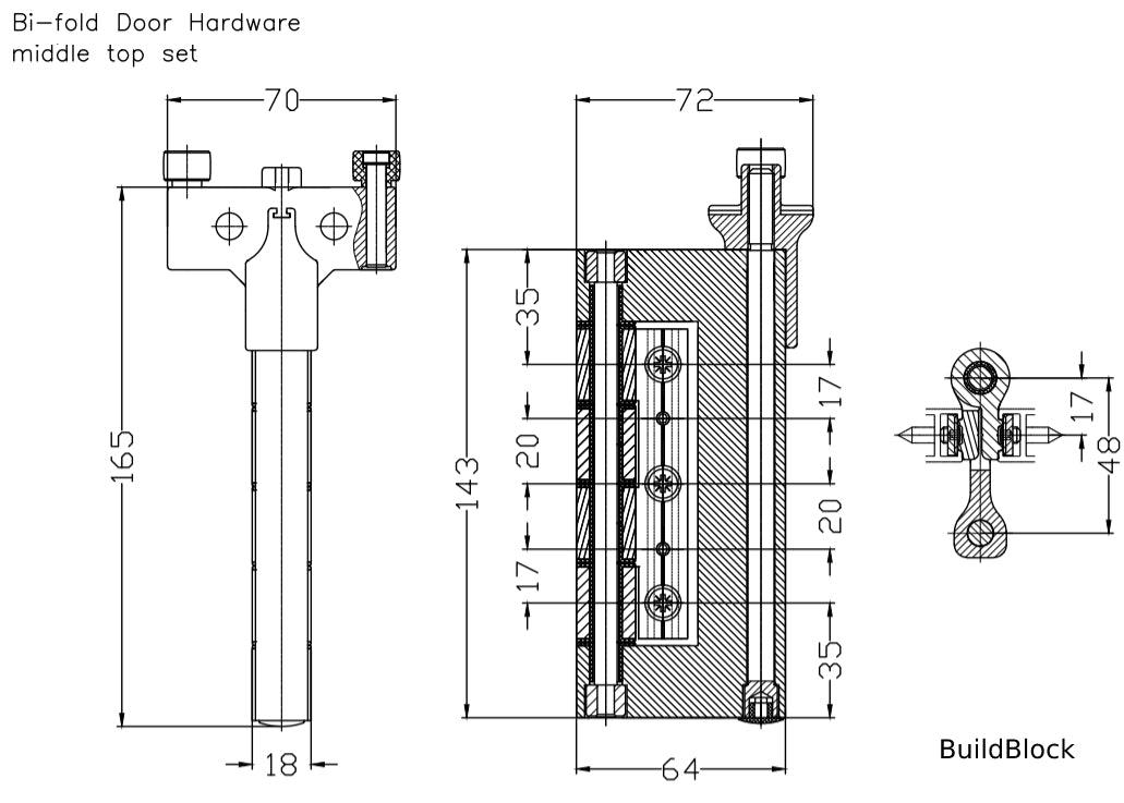 Bifold top guide Drawing