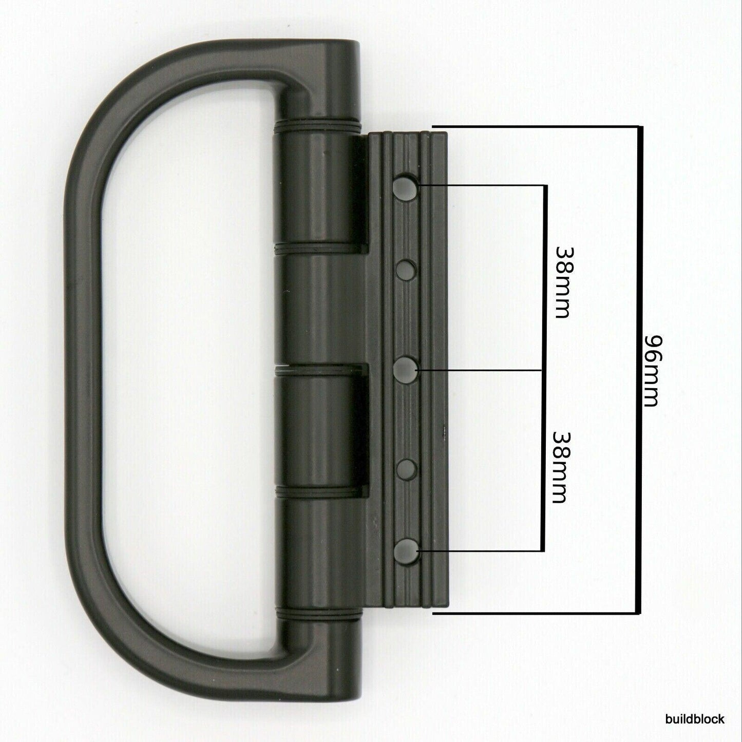 Bifold pull handle sizes