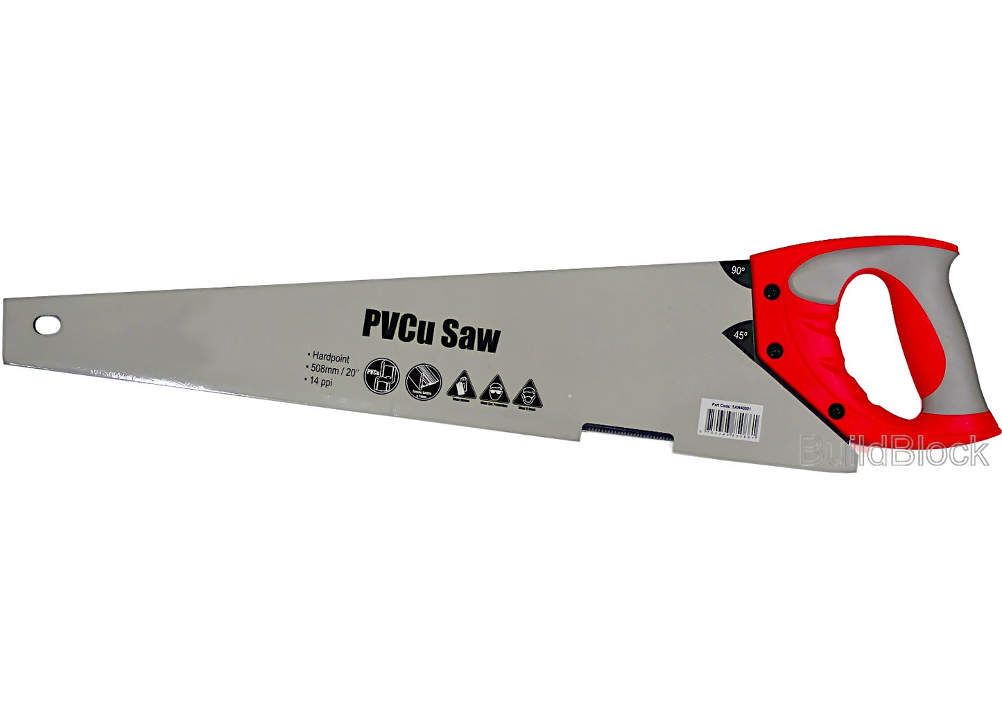 Fine Tooth Handsaw for cutting uPVC etc - Build Block Online Ltd