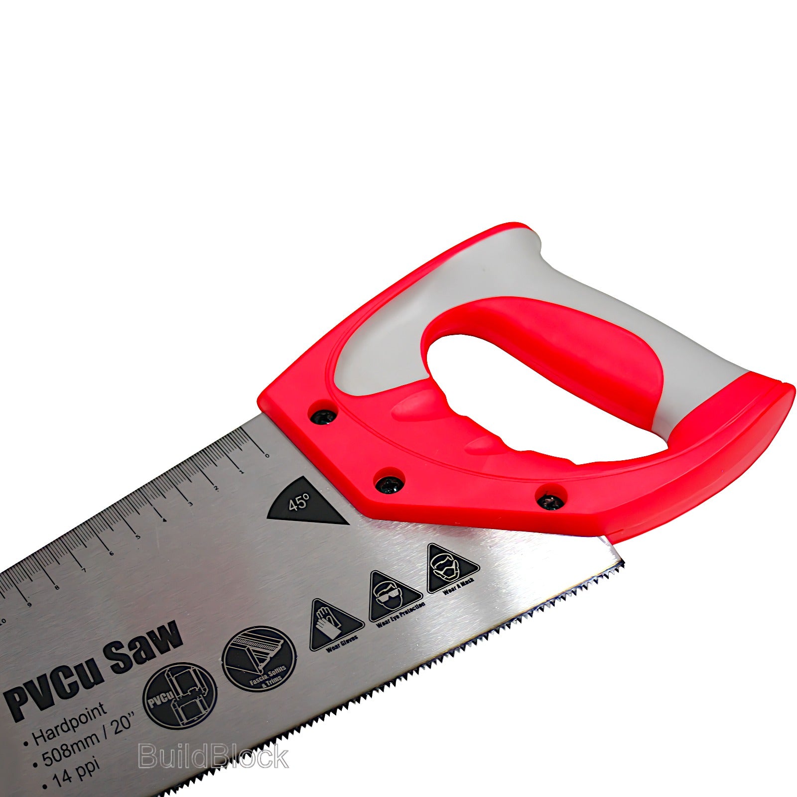 Fine Tooth Handsaw for cutting uPVC etc - Build Block Online Ltd