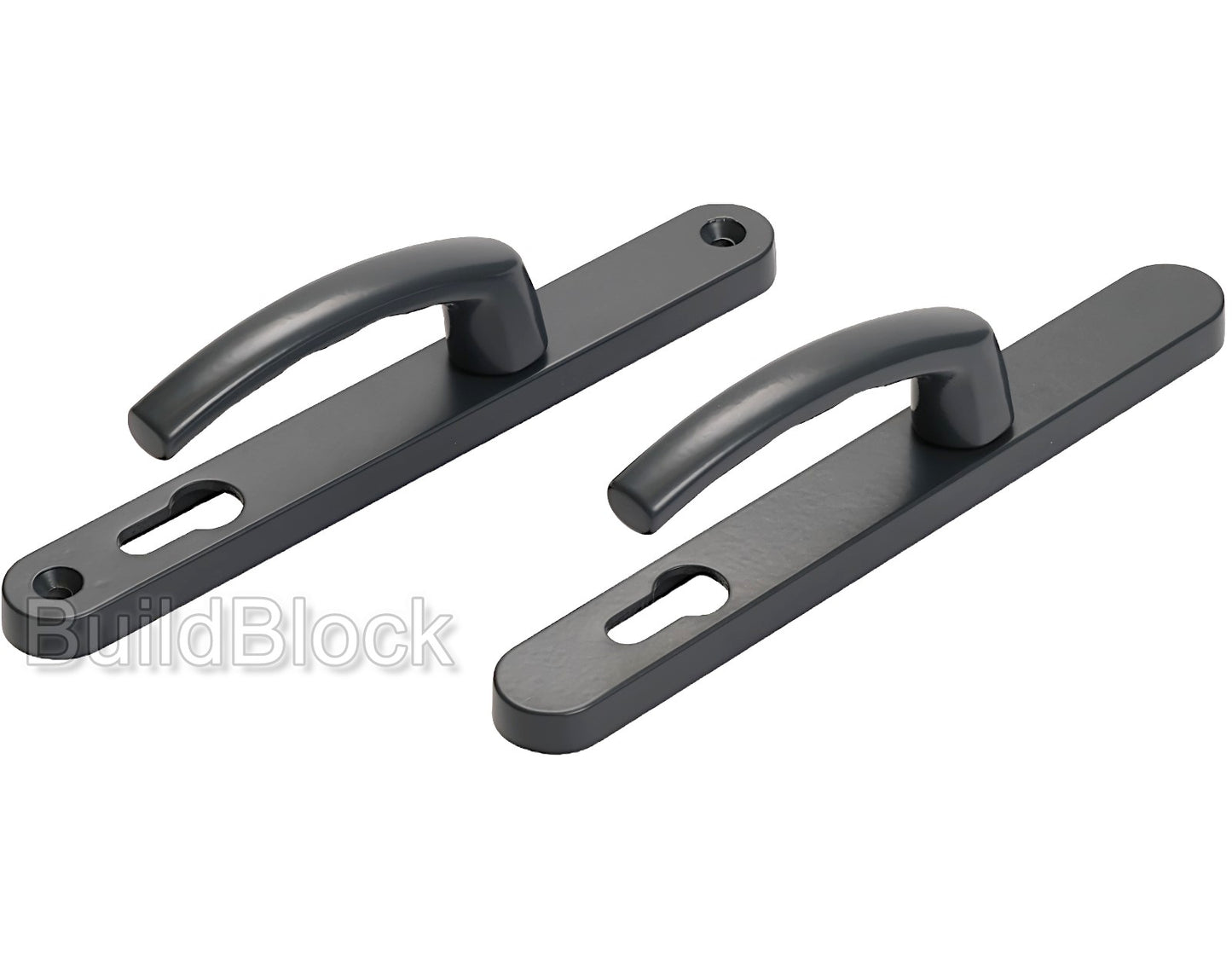 Grey 240mm Door Handle